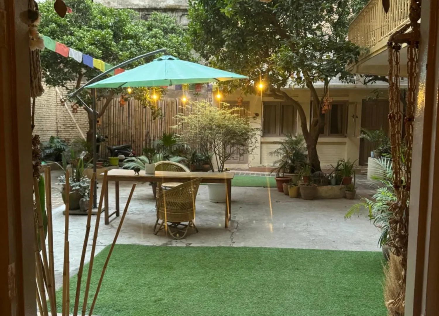 Appartement The Melo Pomelo Courtyard. à Katmandou